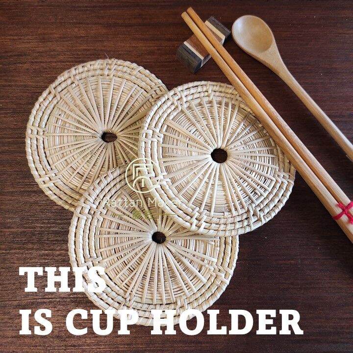 Alas Cawan Bunga / Lapik Cawan Bunga / Flower Cup Holder / Alas Gelas