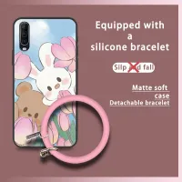 hang wrist Cartoon Phone Case For Wiko View4/View4Lite Back Cover Mens and Womens creative ultra thin protective cute