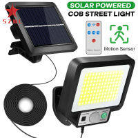 [ Ready Stock ] 280000lm Solar Street Light 3 Modes 1200 Mah Rechargeable Battery Waterproof Super Bright Outdoor Wall Lamp