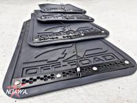 บังโคลนรถยนต์ 4WD Off-Road Mud flaps Black Edition.