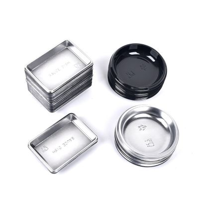 10pcs/lot Creative Dish Baby Kid Bowl Plastic Soy Sauce Dish Rice Bowl Plate Sub - plate Japanese Tableware Food Container