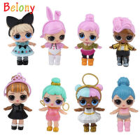 Belony 8ชิ้น/เซ็ตตุ๊กตา7ชั้น Series เด็กของขวัญของเล่นเด็กคอลเลกชันพลาสติก