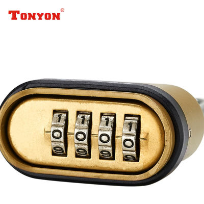 TONYON กุญแจบ้าน กุญแจล็อค กุญแจแบบตั้งรหัสผ่าน 4 หลัก ( คอสั้น )