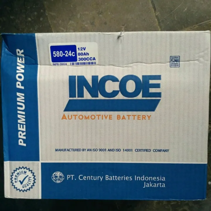 Aki INCOE PREMIUM 58024 LN3 12 V 80Ah Aki Mobil ZAFIRA BMW 325 5 SERIES