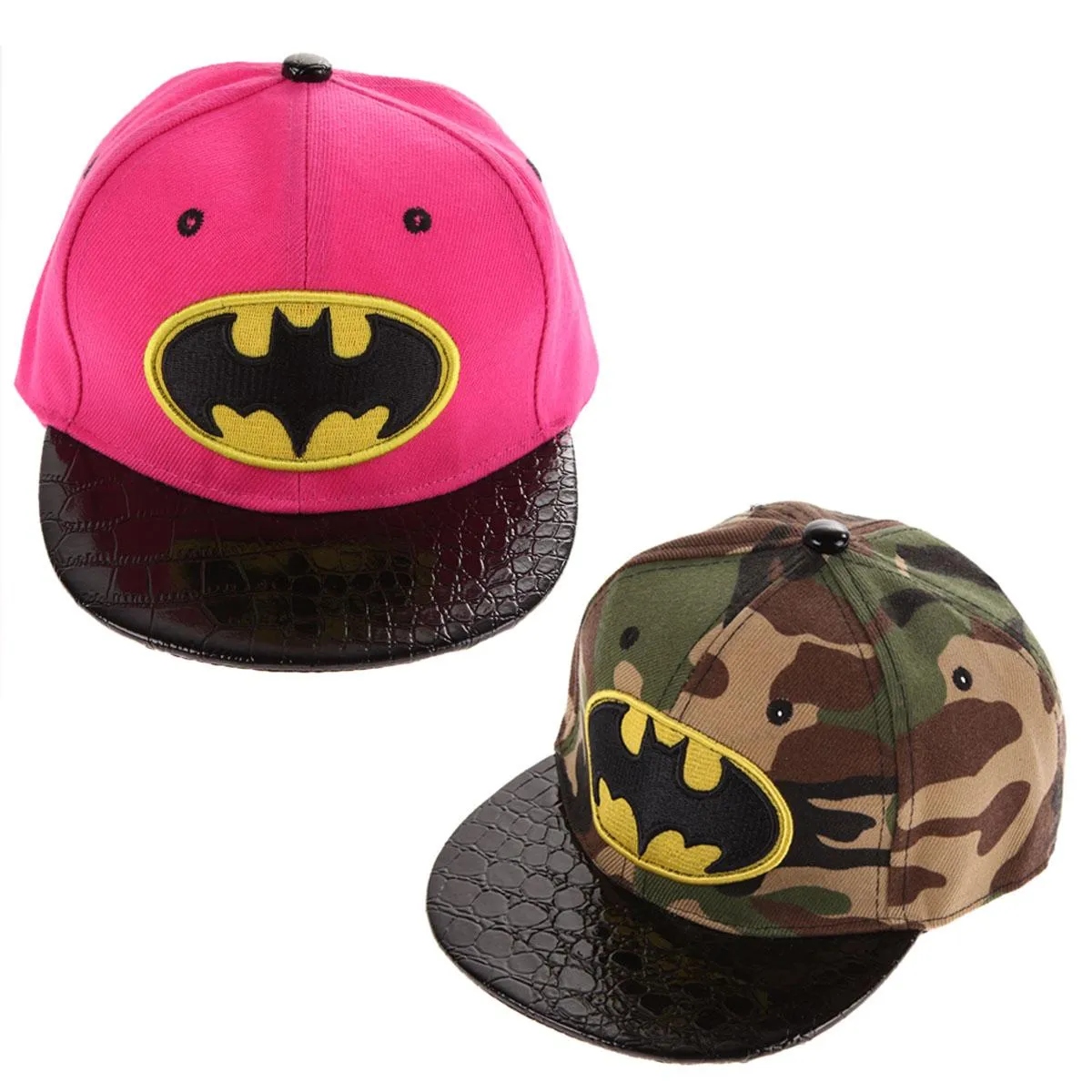 Mũ SnapBack Hip-Hop Cho Trẻ Em Mũ Bóng Chày Batman, Trẻ Em Thể Thao Mũ |  