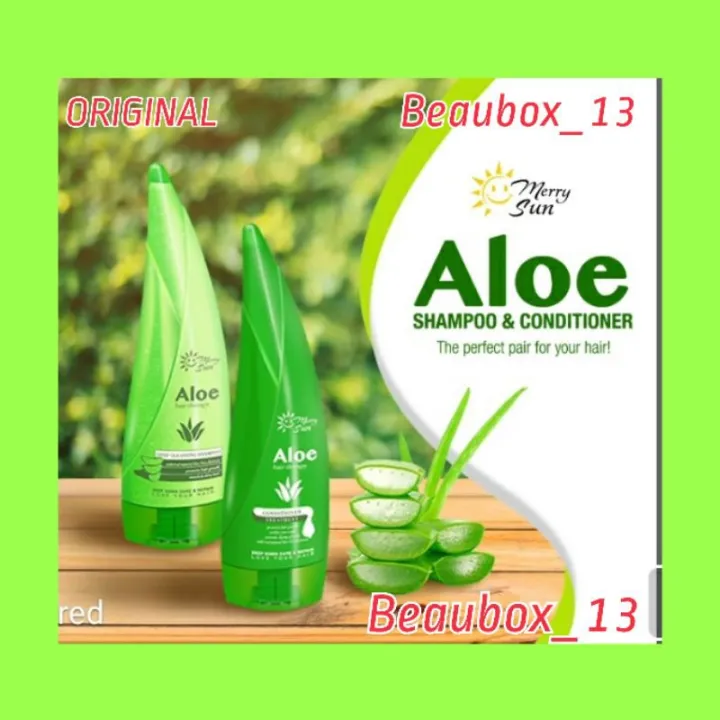OnhandMerry Sun Aloe Vera Shampoo and Conditioner 300 ml Lazada PH