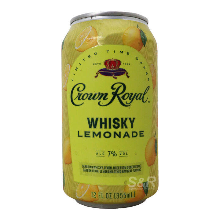 Crown Royal Whisky Lemonade 355mL | Lazada PH