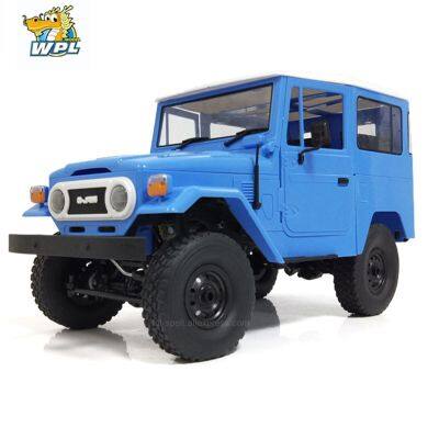 Lamontuo WPL C34รถ RC RTR 1/16โตโยต้า FJ40 4WD ปีนนอกรถบรรทุกออฟโรด Mobil Remote Control อุปกรณ์เสริม DIY สำหรับเด็กของเล่น RC ของขวัญ RC