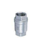 QDLJ-Bspt1- 1/4" Dn32 Stainless Steel Ss304 Check Valve 1000 Wog Thread In-line Spring Vertical Control Tool