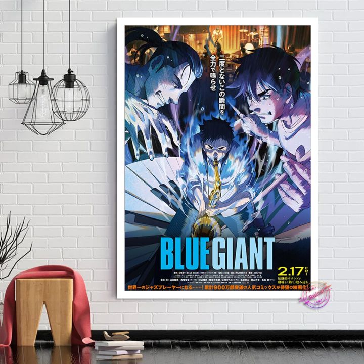 Blue Giant Anime Poster Wall Decor Canvas Painting Art Dorm Picture For  Living Room Bedroom Home 0706 | Lazada PH