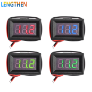 FocusAi Vôn Kế 2 Dây 0.36 DC4-30V Vôn Kế Kỹ Thuật Số Máy Đo Áp Suất Lốp