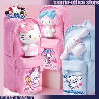 【DT】hot！ Sanrio Stationery Cartoon Hellokitty Kuromi Melody Anime Cute Decompression Pencil Bag Students Large Capacity Pen Bags