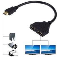 ARATEM คุณภาพสูง ร้อน เอาท์พุต HDMI ชาย ถึง 2 หญิง ป้อนข้อมูล ตัวแยกสัญญาณ เคเบิ้ล ตัวแปลง อะแดปเตอร์