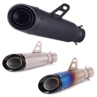 Universal Motorcycle Exhaust SC Pipe Escape Moto DB Killer GP-Project For Yamaha R6 R15 R1 R3 MT07 Tmax155 XMAX GSX250 Nmax155