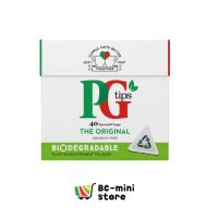 Pg Tips The Original Tea พีจี ทิปส์ ชาออริจินอล บรรจุในถุงทรงปิรามิด ขนาด116กรัม (40 ซอง)