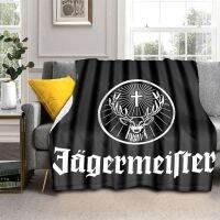 Jaegermeister Blanket Flannel Blanket Soft Fleece Throw Blankets Blanket for Bedroom Sofa