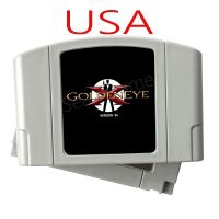 High USA NTSC Quality Customer Cartridge Goldeneye X Card for 64 Bit Video Game Console