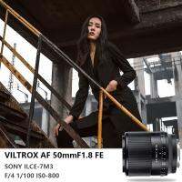 Viltrox 24มม. 35มม. 50มม. F1.8กล้องโฟกัสอัตโนมัติเต็มเฟรมเลนส์สำหรับ Sony อีเมาท์ A6300 A6500 A6100 ZV-E10 A7III