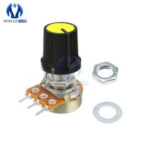 ❖☜ 10PCS 1K 2K 5K B10K 20K 50K 100K 250K 500K 1M Ohm Potentiometer Resistor Linear Taper Rotary Caps Knob For Arduino