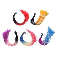 ☃☃✉ Pigtails Braids Decoration Gradient Ramp for Female Men