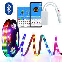 SP501E WIFI WS2811 RGBIC LED Strip Dream Color Light Strip + Voice Control Pixel LED Strip Work with alexa for Home Décor