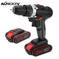 KKmoon 36V มัลติฟังก์ชั่ไฟฟ้า Impact สว่านไร้สาย High-Power Lithium B-Attery W-ไร้สายชาร์จสว่านมือ DIY เครื่องมือพลังงานไฟฟ้า สว่านไร้สาย