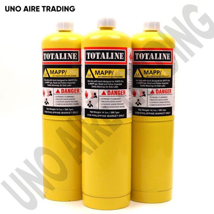Mapp Gas TOTALINE or TRANSAIR 14.1oz for Brazing Torch High Quality