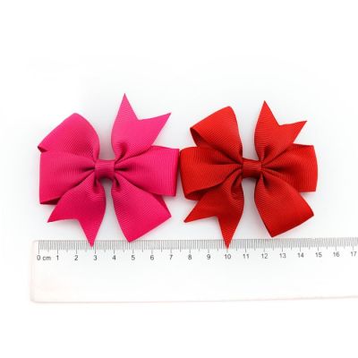 10Pcs Baby Girls Hair Bows Clips Ribbon Lovely Hairpins Accessories for Toddler