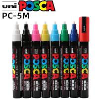 Uni Posca ปากกาอะคริลิก,PC-5M 29สี Rotulador Permente,ภาพโปสเตอร์คนดัง/กราฟฟิตี/สีอุปกรณ์ทำเครื่องหมายโลหะหินแก้วเซรามิก