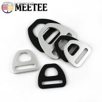 ✘✓☌ 10Pcs 15/20/25/38mm Aluminum Alloy Triangle Strap Connector Buckle Ring Belt Buckles Clothing Luggage Hardware Metal Accessories