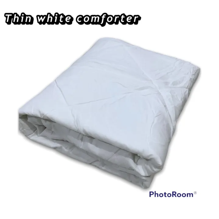 Double Size Thin White Comforter/Duvet Filler Lazada PH