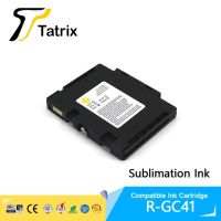 Gc41ที่รองรับตลับหมึกสีระเหิดระดับพรีเมียม Tatrix สำหรับ Ricoh Sg 3110dnw/3110 Sfnw/ 3100snw/2100n/3110dn/7100dn