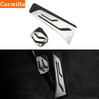 Carmilla Car Pedals for BMW M2 M3 M4 M5 M6 I3 I8 Accelerator Brake Pedal Cover Pads No Drill Cover Accessories Stainless Steel