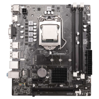 H55 Motherboard LGA1156 Supports I3 530 I5 760 Series CPU DDR3 Memory Computer Motherboard+I3 540 CPU+Thermal Grease Replacement Accessories