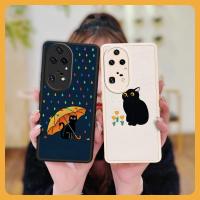 texture Dirt-resistant Phone Case For Huawei P50 Pro couple heat dissipation youth Back Cover creative leather simple