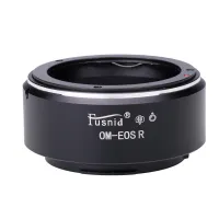 แหวนรองเลนส์กล้องถ่ายรูป Fusnid Om Eosr สำหรับ Olympus Om Mount เลนส์ไปยังกล้อง Eos R