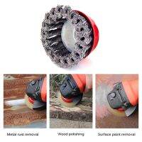 Twist Knot Steel Wire Wheel Brush Rust Removal Wire Wheel Cup Brush Disc For Angle Grinder