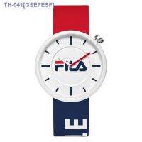 ♗✼□ [popular new product] FILA FILA quartz movement wind silicone waterproof watch FLM38-6281 men and women