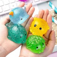 ■✽❈ Big Spongy Squishy Mochi Fidget Toys Kawaii Animal Soft Toys Stress Fun Squeeze Powder Ball X9F8