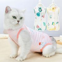 ZZOOI Cats Recovery Suit Pet Surgery Rehabilitation Clothes Kitten Sterilization Suit Recovery Protection Suit Small Cats Weaning Suit