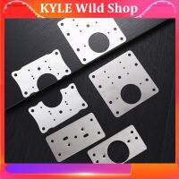 KYLE Wild Shop 1/2pcs Hinge Repair Board Plate Cabinet Furniture Drawer Table Scharnier ABS Stainless Steel Hardware Hinge Fixing Plate q1