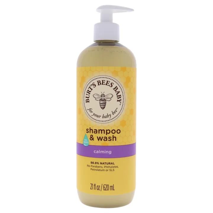 Burts Bees Baby Shampoo & Wash Calming - 21 oz Shampoo & Body Wash