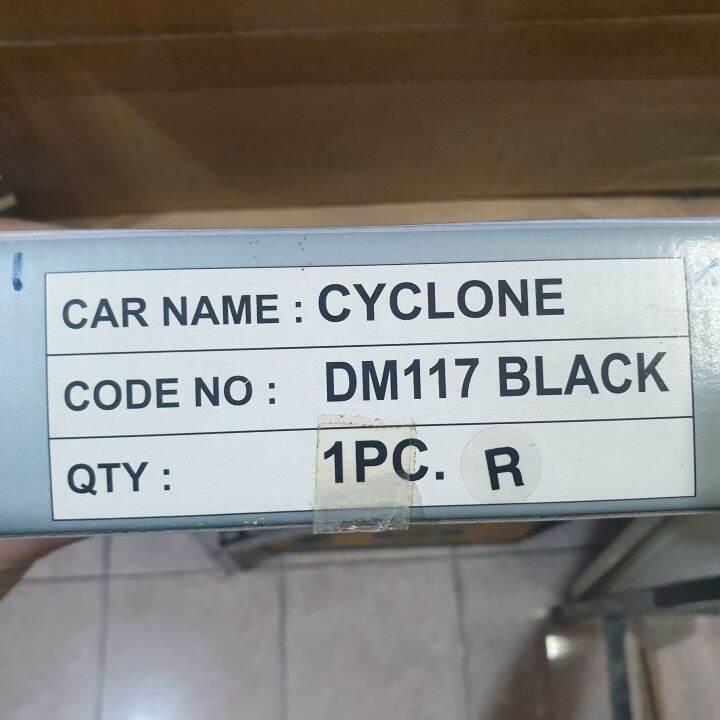 กระจกมองข้างรถ-มิตซูบิชิ-ไซโคลน-mitsubishi-cyclone-ปี1989-1995-รุ่นปรับมือ-สีดำ-ข้างขวา-rh-ยี่ห้อ-horse-dm-117