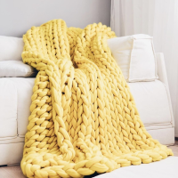 Nordic Knitted Blanket Soild Color Sofa Throw Blanket With Tassels Travel Nap Blankets Air Condition Blankets Bed Decorative