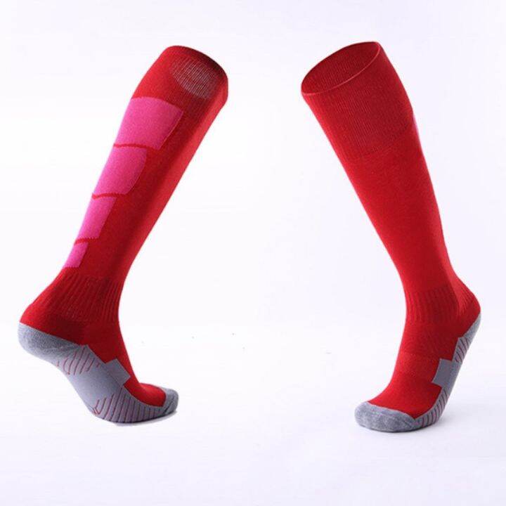 wholesale-1-pair-anti-slip-soccer-sports-socks-men-sock-football-knee-above-long-socks