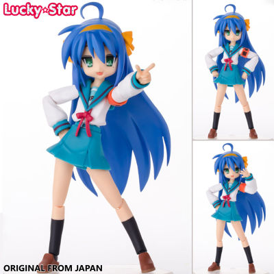 Figma ฟิกม่า งานแท้ 100% Figure Action Max Factory จาก LuckyStar ลักกีสตาร์ลัคกี้ Izumi Konata อิซึมิ โคนาตะ Cosplay ชุดนักเรียน Ver Original from Japan แอ็คชั่น ฟิกเกอร์ Anime อนิเมะ การ์ตูน มังงะ ของขวัญ Gift สามารถขยับได้ Doll ตุ๊กตา manga Model โมเดล