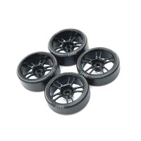 For Four Metal Rims/Wheels are Universal 1/28 RC Road Racing Drift, 27mm Drift Wheels