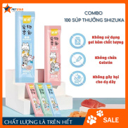 Combo 50 Thanh Súp Thưởng Cho Mèo Shizuka 15g Đủ Vị