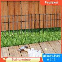 Paqiakoi 5PCS สวนสัตว์อุปถัมภ์รั้วระยะห่างที่สามารถนำกลับมาใช้ซ้ำได้ไม่มีการขุดรั้วสำหรับลานกลางแจ้ง