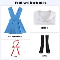 New Anime EVA Cosplay School Uniform Costume Dress Uniform Asuka Langley Soryu Tokyo Ayanami Rei Costume Halloween Props Gift